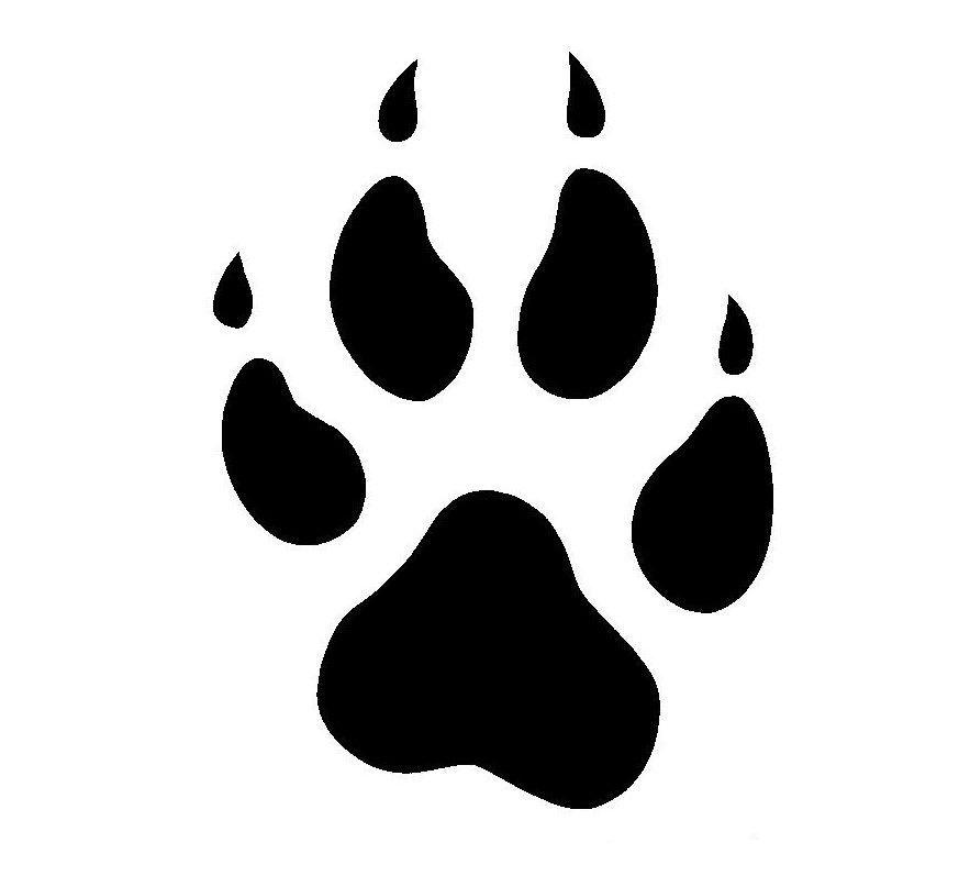 Wolf Paw Print Logo - Wolf Logo | Furtastic | 3