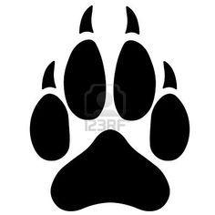 Wolf Paw Print Logo - wolf paw logo Art. Wolf paw, Wolf paw print