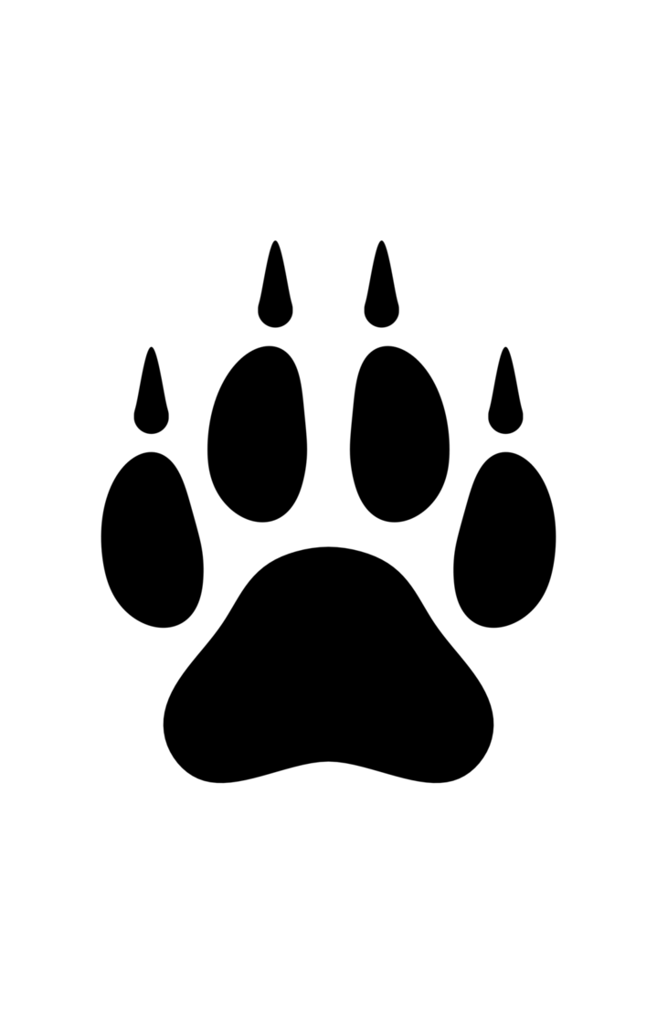 Wolf Paw Print Logo - Wolf paw print png 5 PNG Image