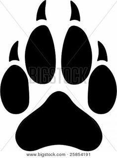 Wolf Paw Print Logo - wolf paw logo - Google Search | Clip Art | Wolf paw, Wolf paw print ...