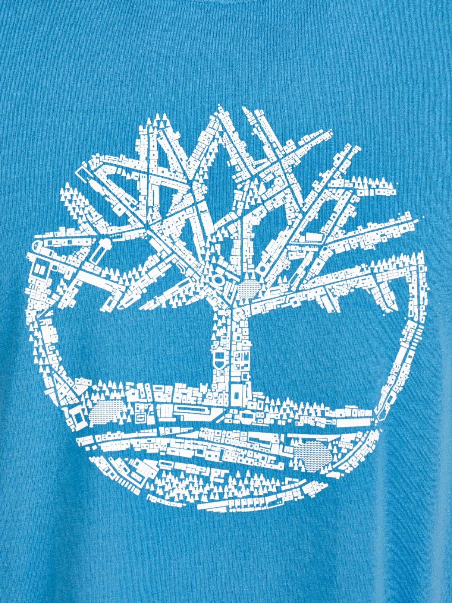 Blue Tree Logo - Timberland Tree Logo T-shirt in Blue for Men - Lyst