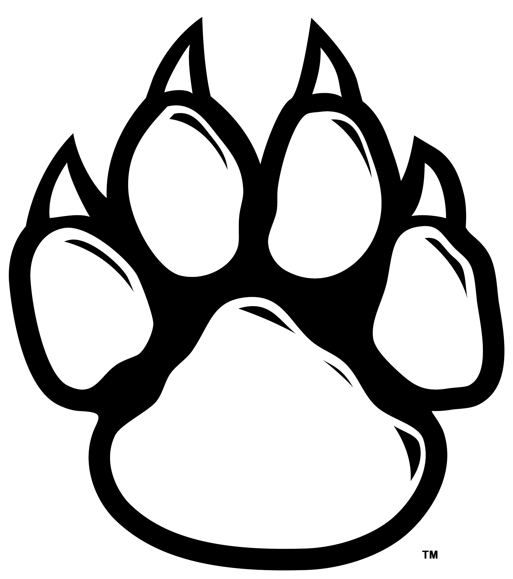 Wolf Paw Print Logo - LogoDix.