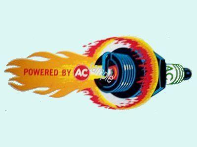 AC Spark Plug Logo - AC Spark Plug - $10.00 : Bob Hoyts Classic Inspection Stickers, Add ...