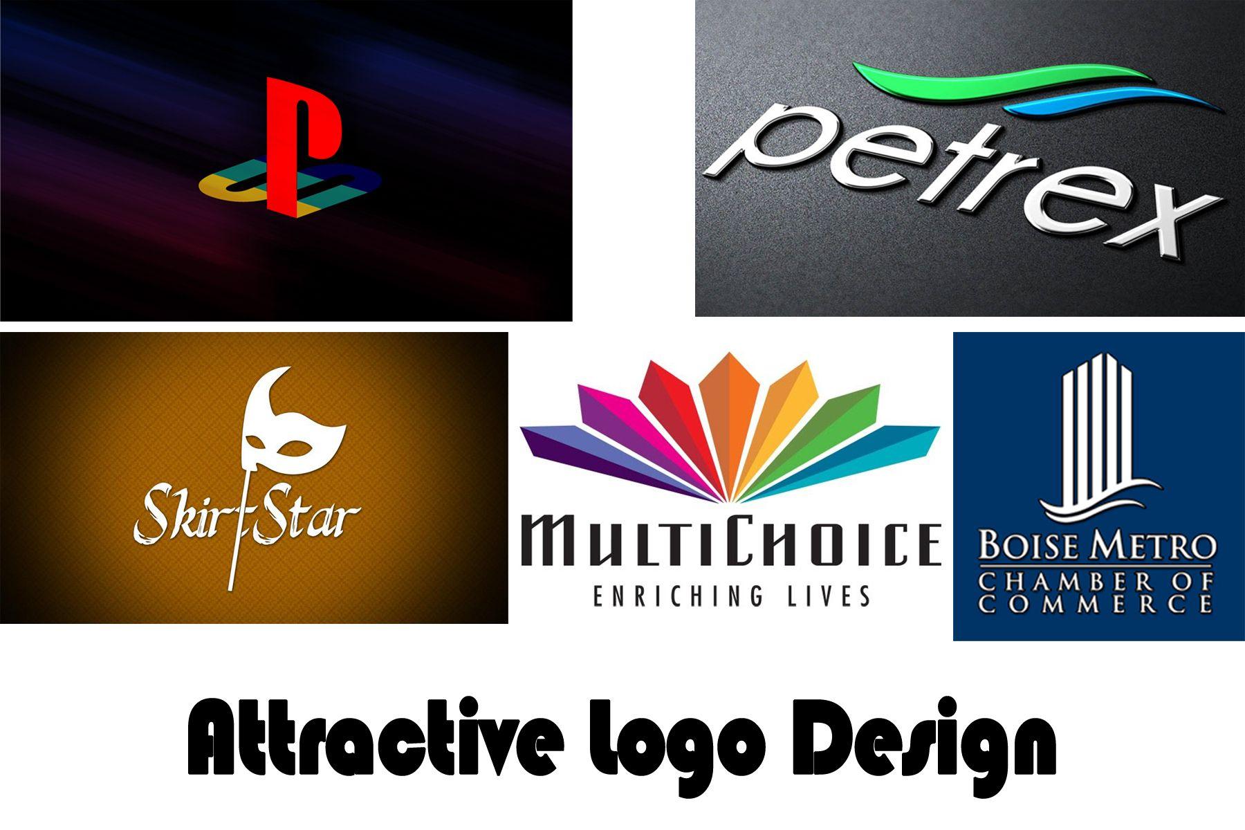 Attractive Logo - 2 Attractive Logo Design for $15 - SEOClerks