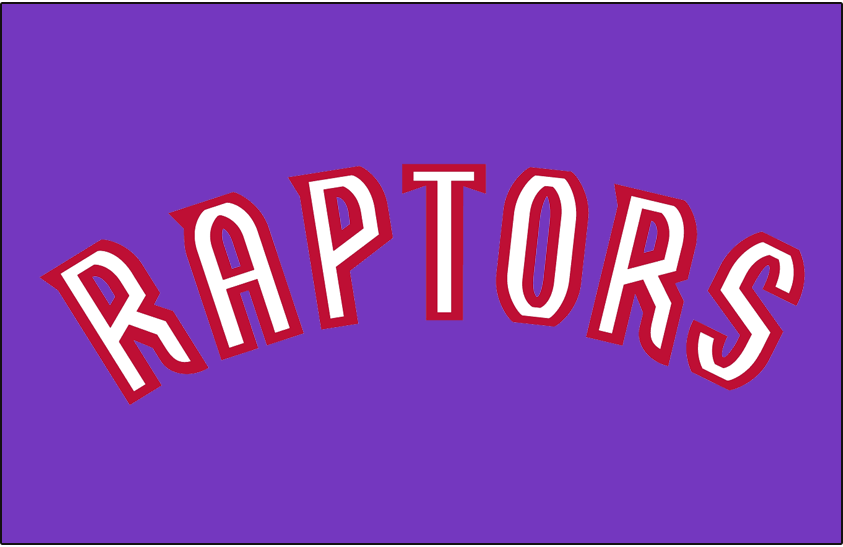Red and Purple Logo - Toronto Raptors Jersey Logo - National Basketball Association (NBA ...