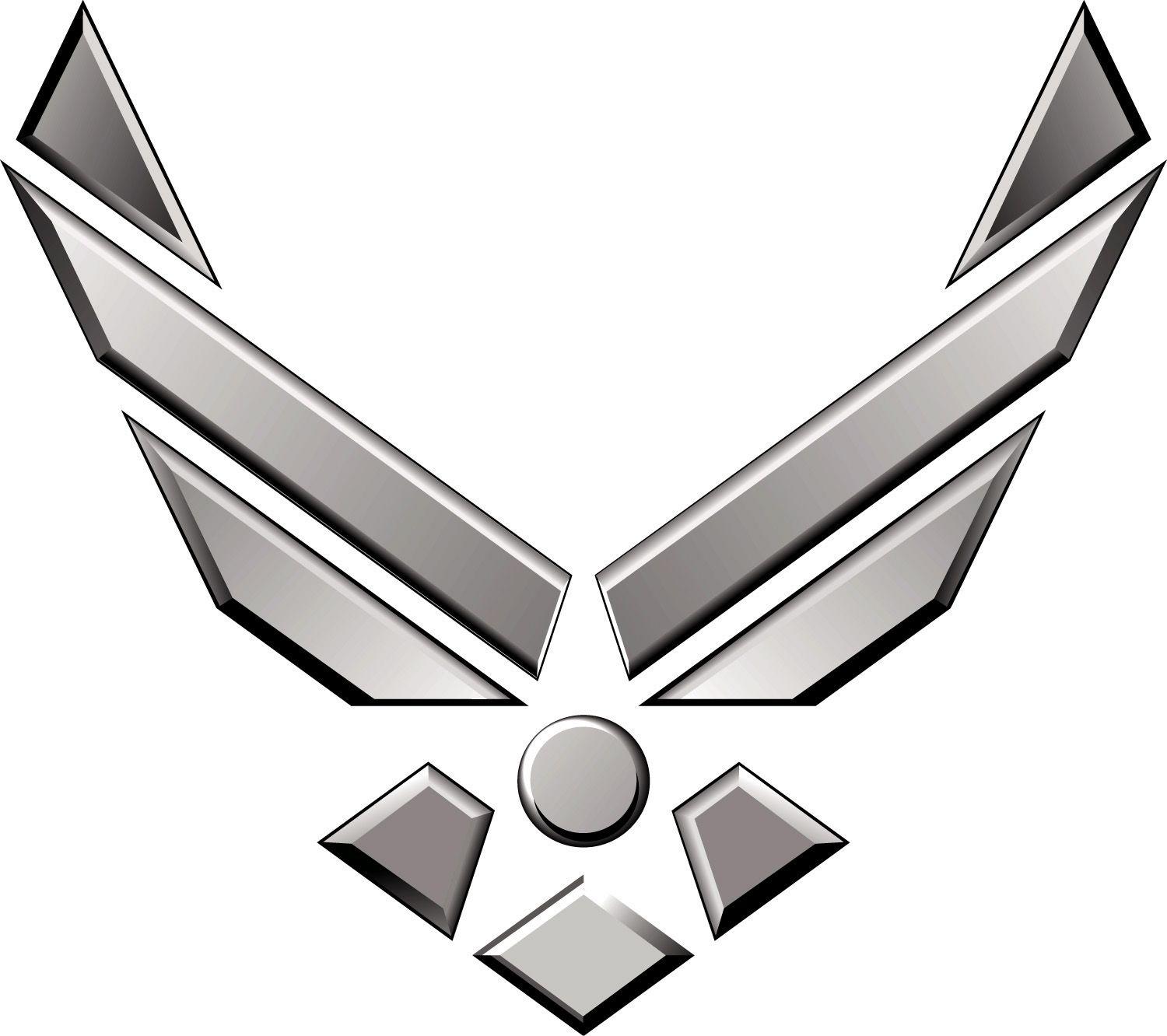 Black Air Force Logo - File:USAF wings (icon).jpg