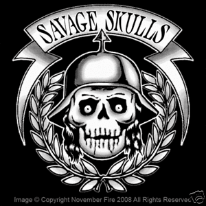 Savage Heat Logo - Savage Skulls 80 Blocks From Tiffany's Biker Gang South Bronx NYC ...