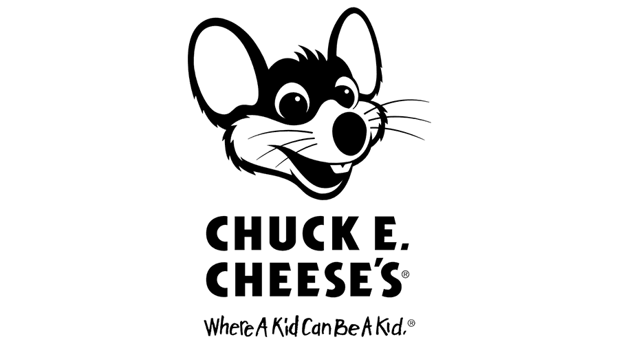 Cheese White Logo - CHUCK E CHEESE'S (Black & White) Vector Logo - (.SVG + .PNG ...
