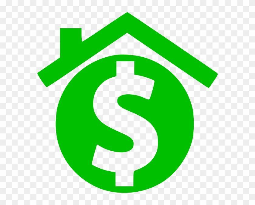 Cash Sign Logo - Cash Home Logo Clip Art At Clker - House Dollar Sign Logo - Free ...