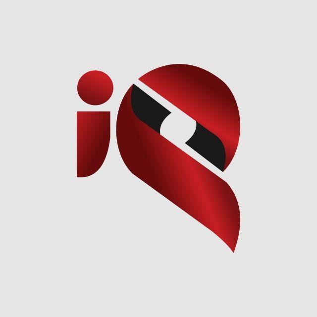 Black and Red Company Logo - Iq Logo Red And Black, Web, Icon, Company PNG and Vector for Free