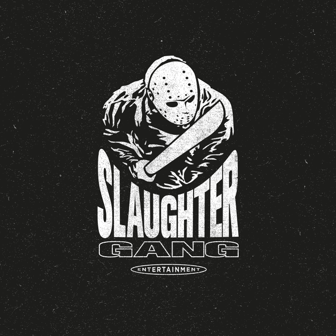 Savage Gang Logo - Mecna ha realizzato il logo di Slaughter Gang, il collettivo di 21 ...