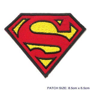 Cool Red S Logo - SUPERMAN S Logo Iron On Patch Style Embroiderey