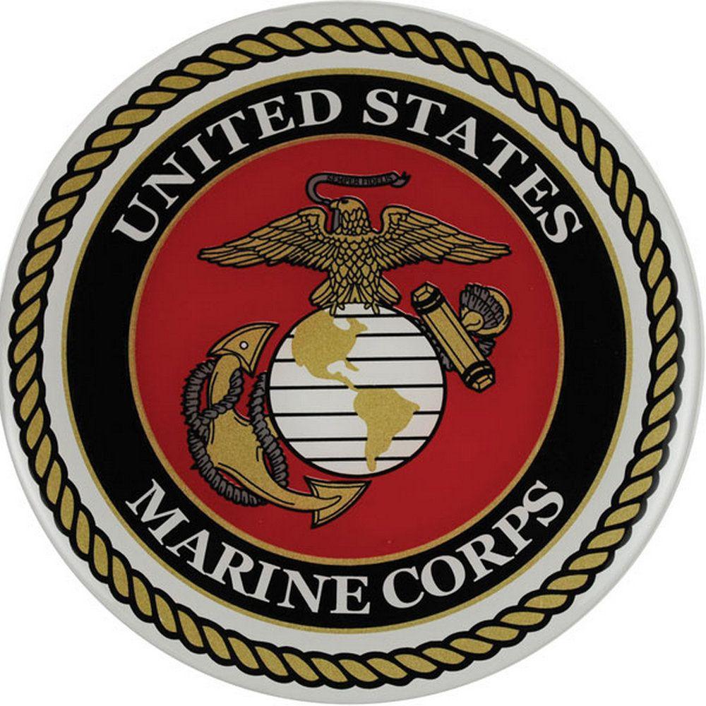 United States Marines Logo - United States Marine Corps 5 Decal