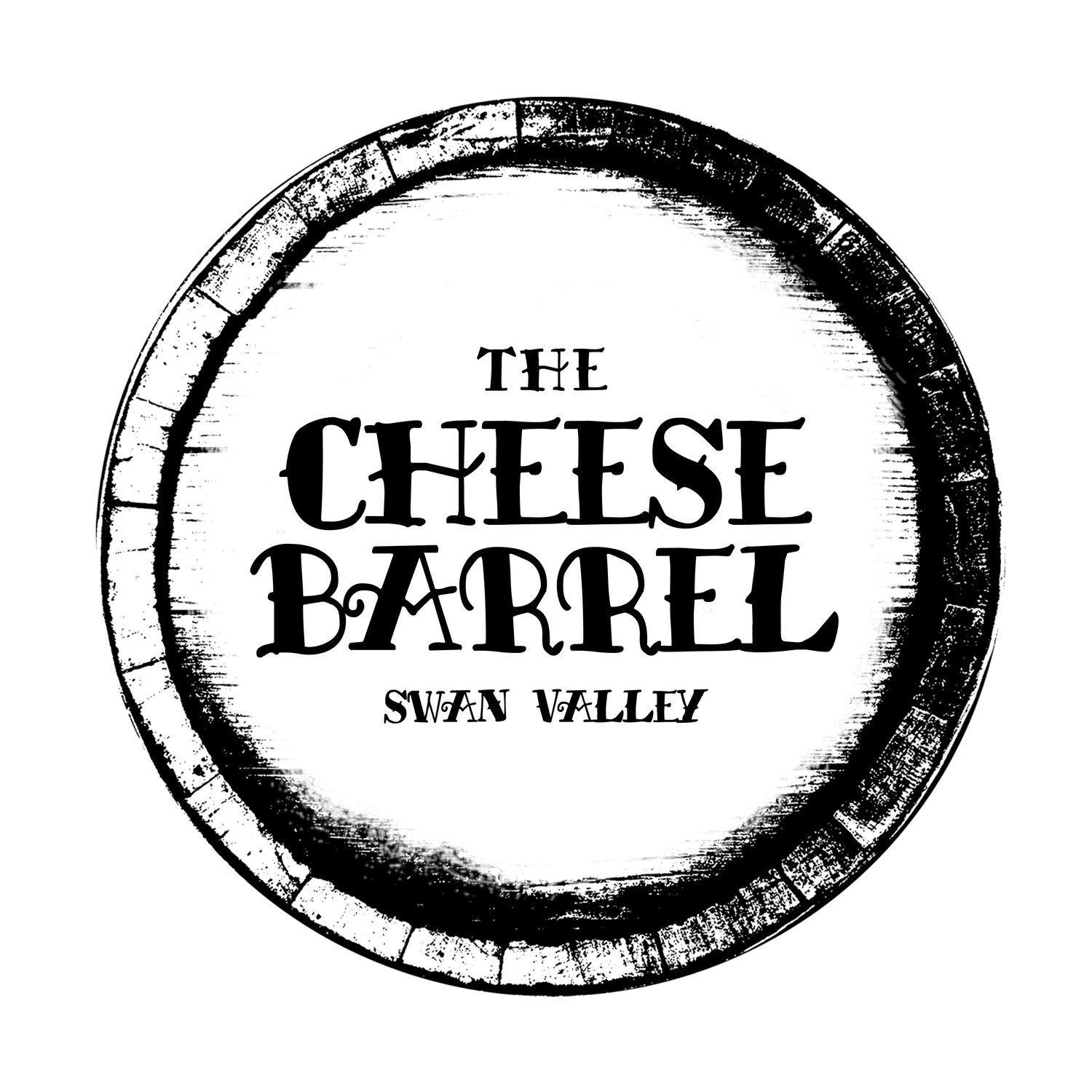 White with Red Swan in Circle Logo - The Cheese Barrel | Cheese shop and cafe - your cheese and wine ...
