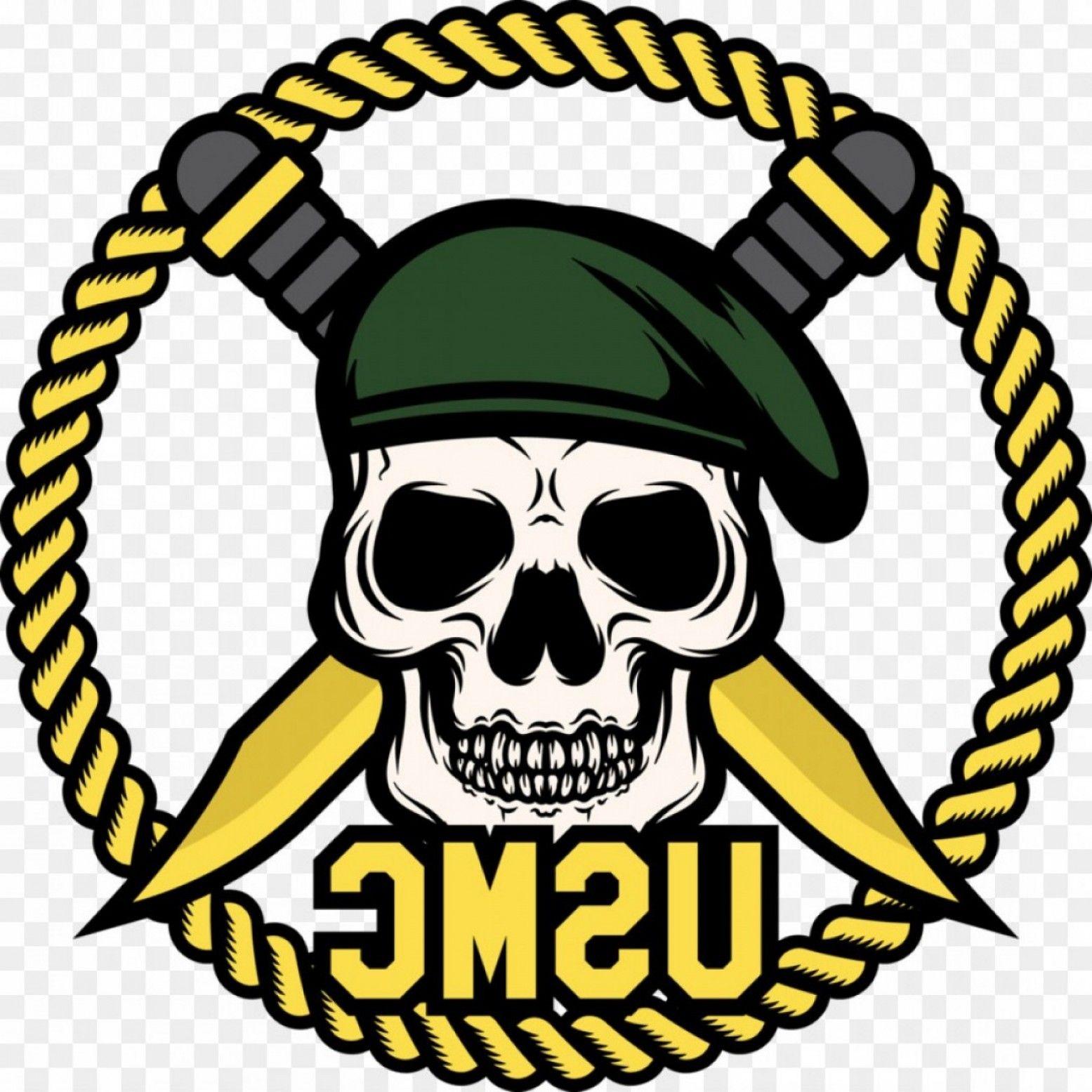 United States Marines Logo - Png Skull United States Marine Corps Marines Soldier S