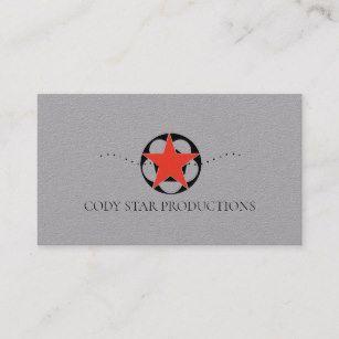 Red Grey Circle Logo - Circle Logo Red Business Cards
