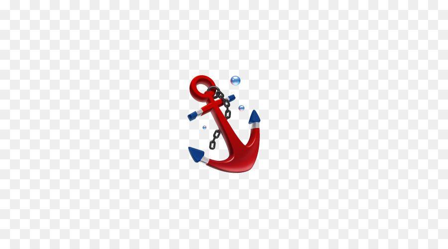 Anchor Blue Red Arrow Logo - Anchor Pixel Icon - Free creative red arrow button png download ...