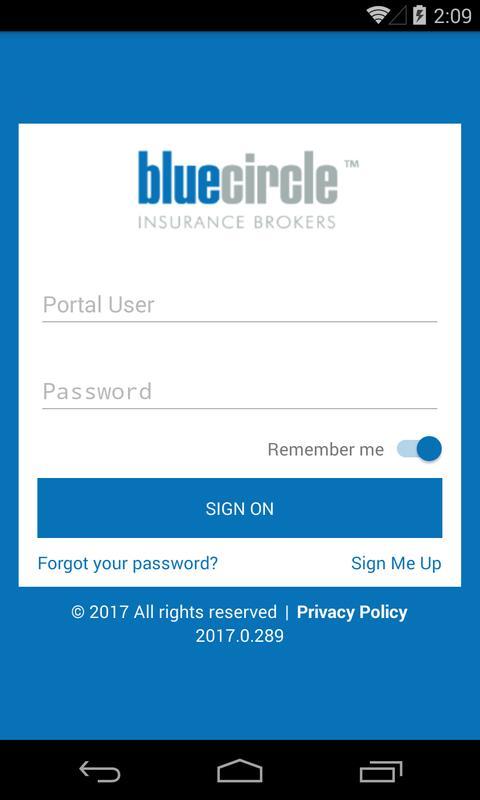 Blue Circle Insurance Logo - BlueCircle Insurance Brokers for Android