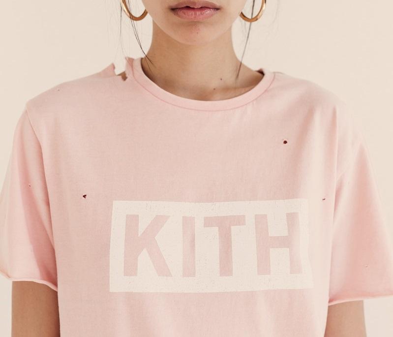 Kith Women's Logo - Kith Women Introduces Distressed Logo T Shirts For Spring 2017