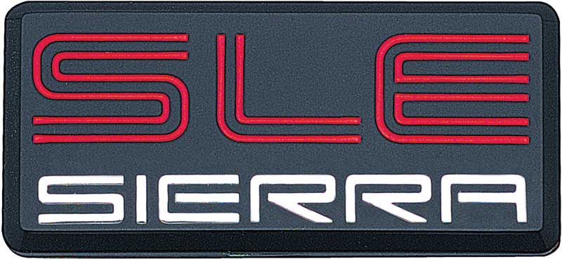 GMC Sierra Logo - 1989-1991 All Makes All Models Parts | G2718 | 1989-91 GMC Truck Sle