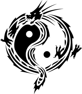 Dragon in Circle Logo - Dragon Logo Vectors Free Download