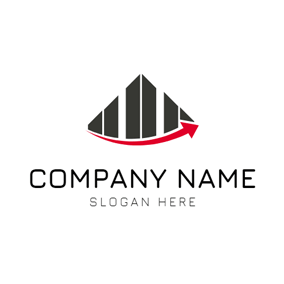 Black and Red Company Logo - Free Finance & Insurance Logo Designs. DesignEvo Logo Maker