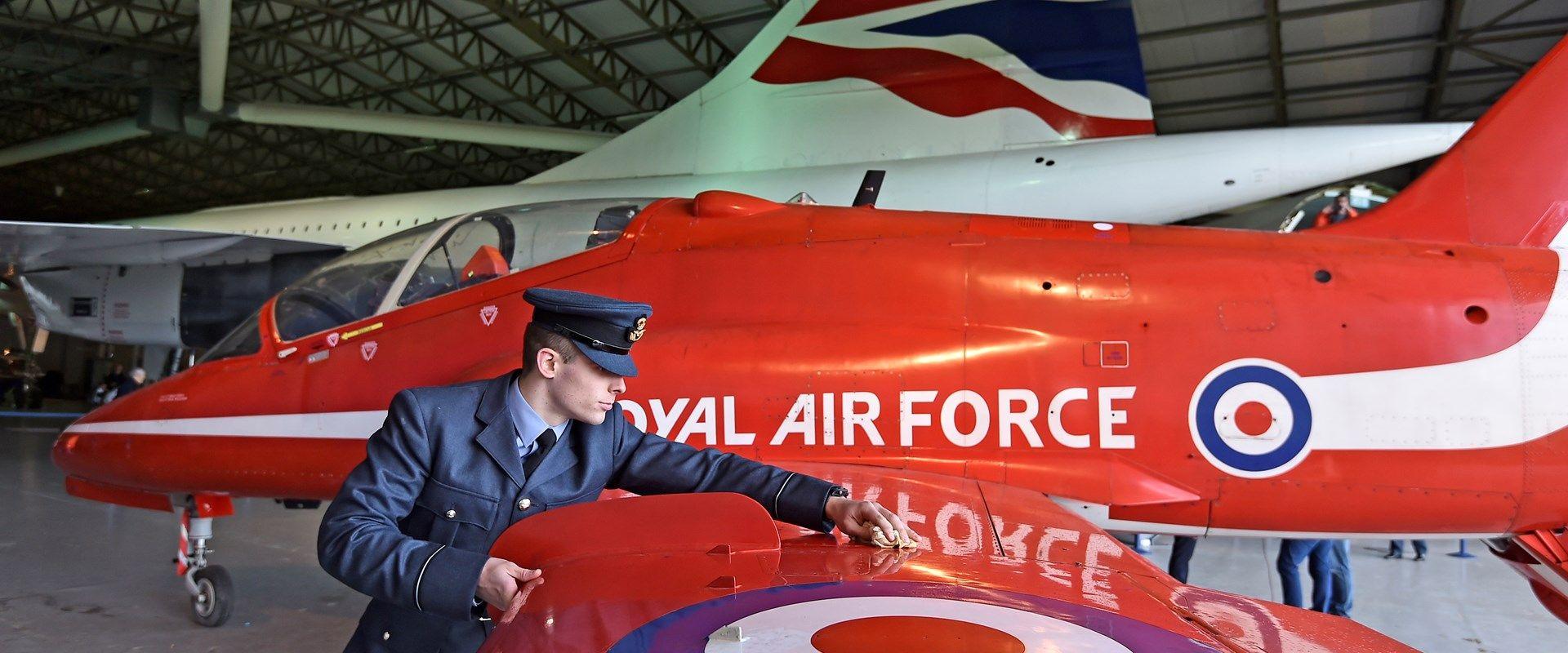 Anchor Blue Red Arrow Logo - Red Arrows Hawk