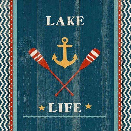 Anchor Blue Red Arrow Logo - Lake Life | Robyns Lake House