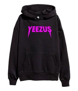Yeezus Logo - Kanye West Yeezus Pink Logo Hoodie Hip Hop Rap Sweatshirt ye merch ...