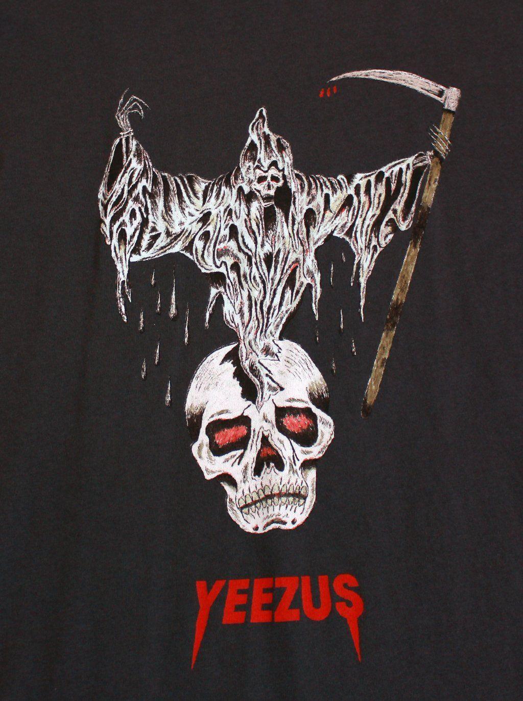 Yeezus Logo - Kanye West Yeezus Tour Tank Top Black - streetwearthreads