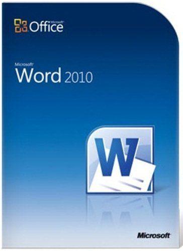 Microsoft Word 2010 Logo - Amazon.com: Microsoft Word 2010: Software