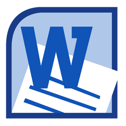 Microsoft Word 2010 Logo - Microsoft Word 2010 Icon. Simply Styled Iconet