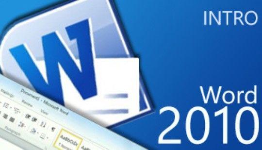 Word 2010 Logo - Summary of Microsoft Office Word 2010: Introduction