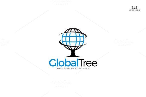 Global Earth Logo - 20 Cool Earth Logo PSDs