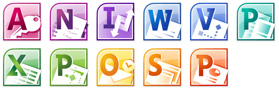 Microsoft Word 2010 Logo - Office 2010: Visuals and Branding