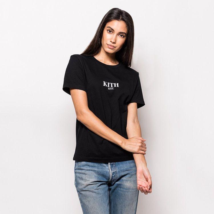 Kith Women's Logo - Fashion Sale Cheap Kith Women Kith T-Shirts: Kith NYC Logo Tee ...