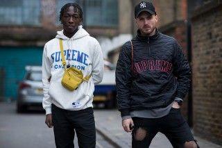 London Streetwear Logo - What Did London's Streetwear Kids Wear to Supreme's Lacoste Drop?