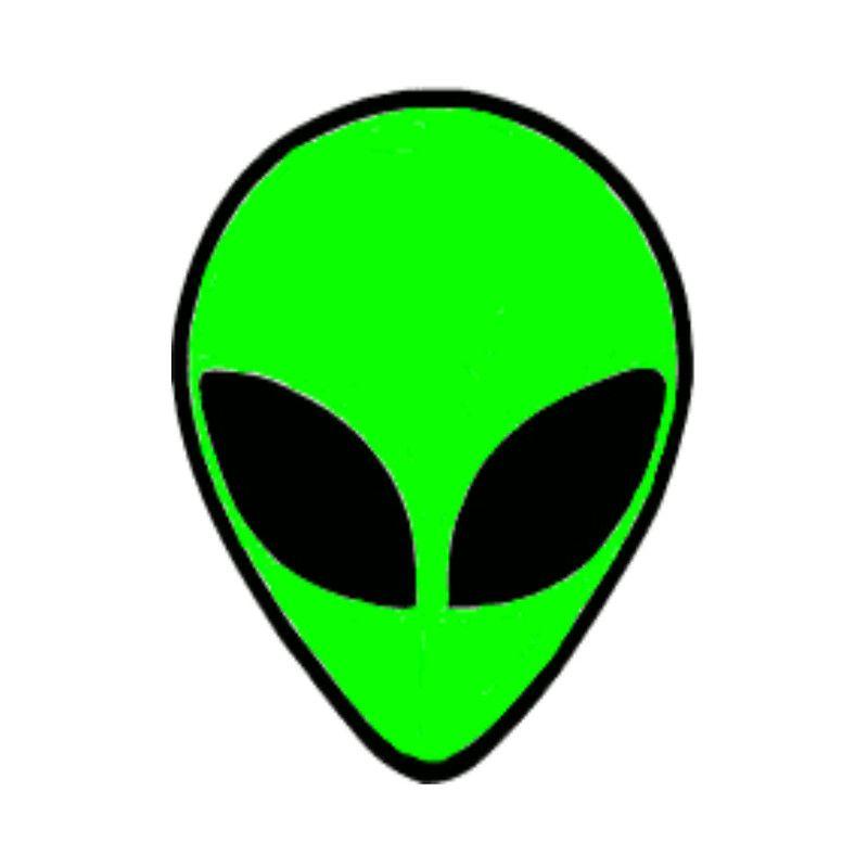 Green Alien Logo - Green head Logos