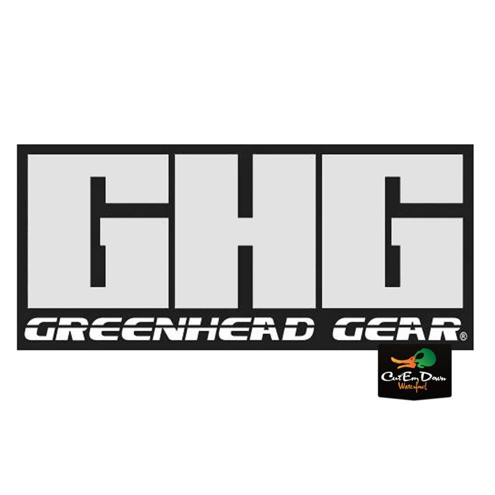 Green Head Logo - NEW AVERY GREENHEAD GEAR GHG LOGO TRAILER STICKER DECAL 24