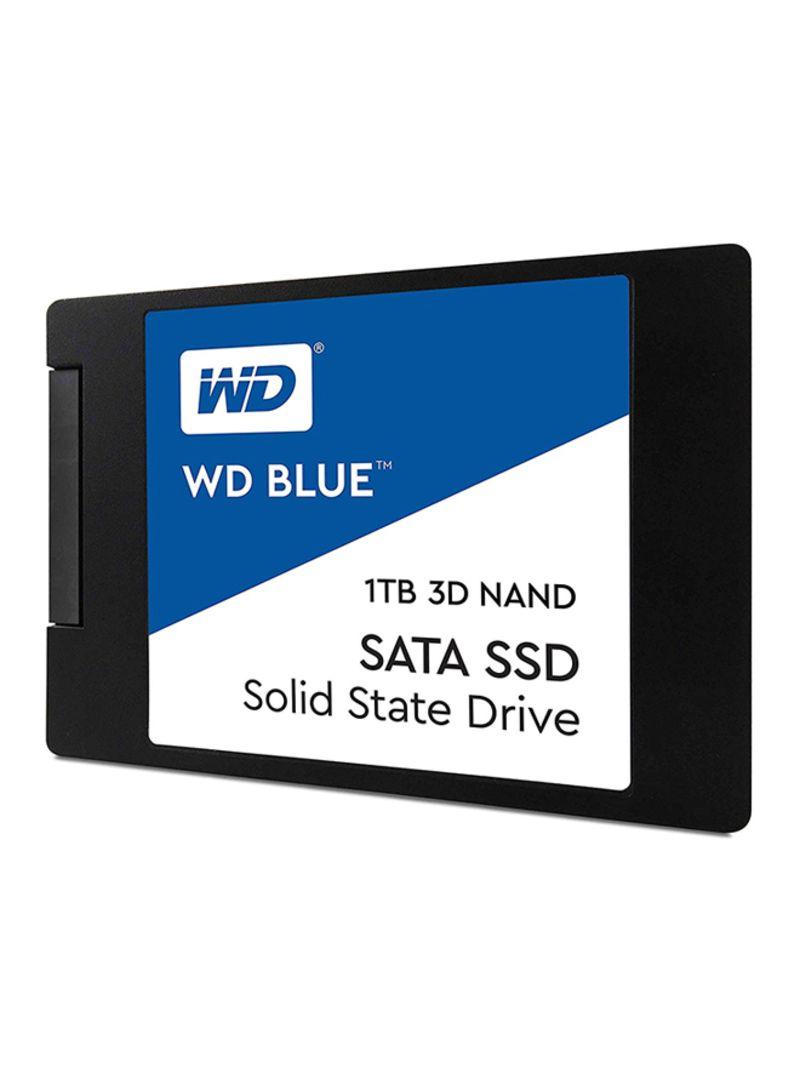 Blue and White WD Logo - Shop Western Digital PC SSD Solid State Drive Black Blue White 1 TB