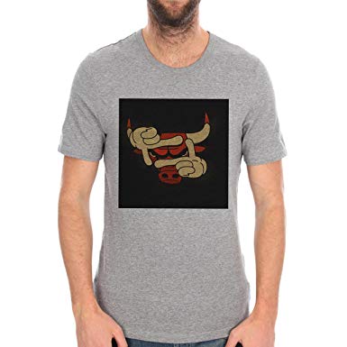 Dope Bulls Logo - CHICAHGO BULLS DOPE LOGO Background XXL Mens T-Shirt: Amazon.co.uk ...