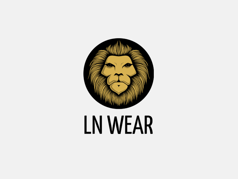 Lion Apparel Logo - Lion wear - Logo by Michael Kutuzov | Dribbble | Dribbble