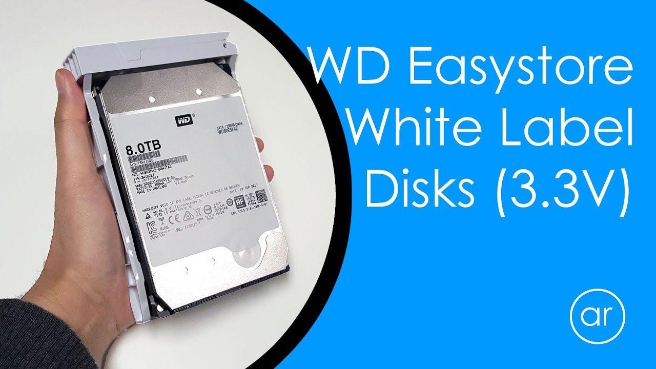 Blue and White WD Logo - How to Fix the 3.3V Pin Issue in White Label Disks Shucked