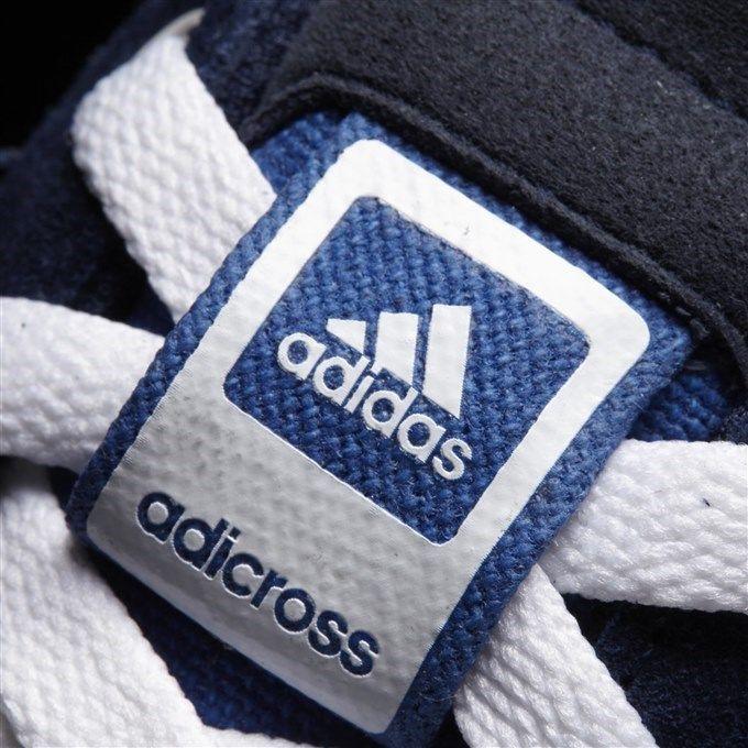 Blue and White WD Logo - Beautiful Adidas Adicross 4 WD Shoes White Collegiate Navy