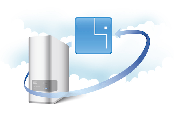 Blue and White WD Logo - Cloud Backup for Western Digital – ElephantDrive