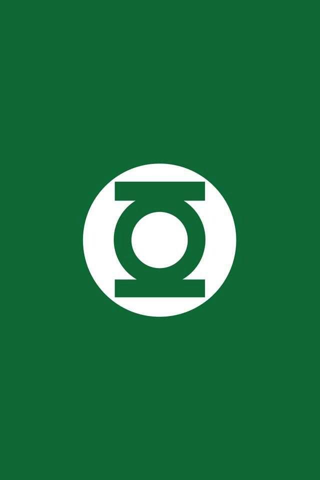 Green Lantern Symbol Logo - Green lantern symbol. Superhero background. Green lantern