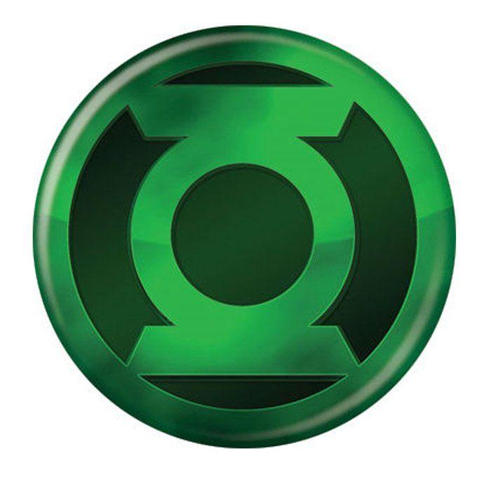 Green Lantern Symbol Logo - Green Lantern Corps Symbol Button