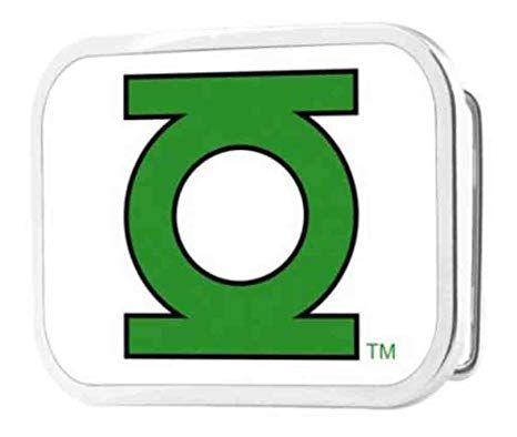 Green Lantern Symbol Logo - Green Lantern DC Comics Superhero Lantern Emblem Logo Rockstar Belt ...
