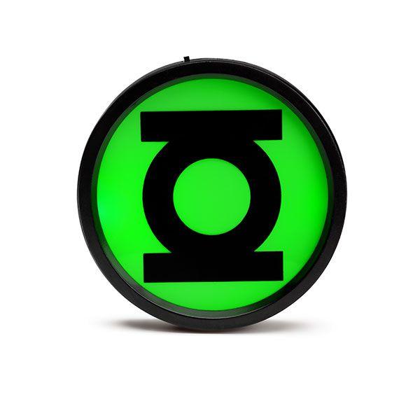 Green Lantern Symbol Logo - Green Lantern Light Up Buckle | ThinkGeek
