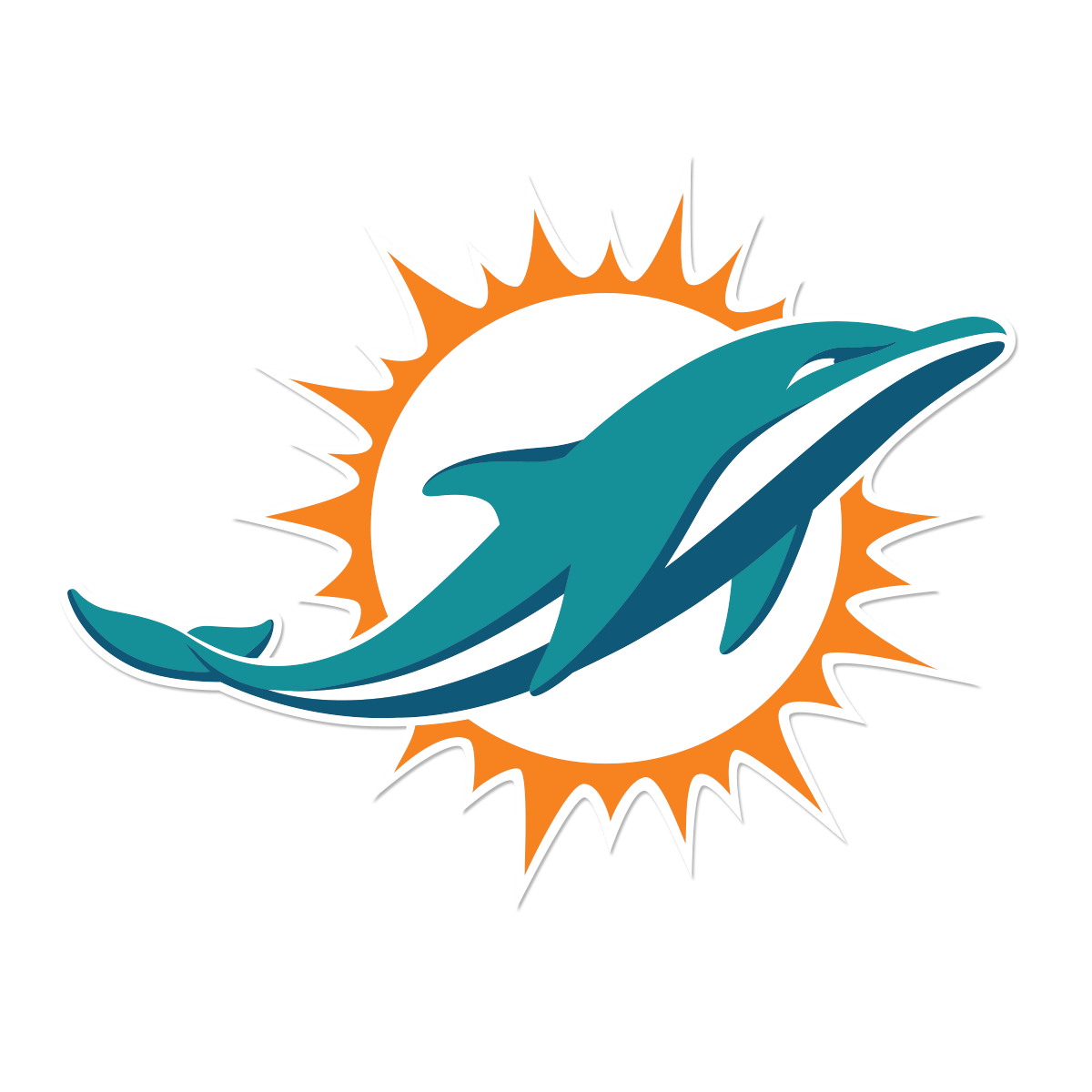 Dolphins Logo - Miami Dolphins Logo transparent PNG - StickPNG
